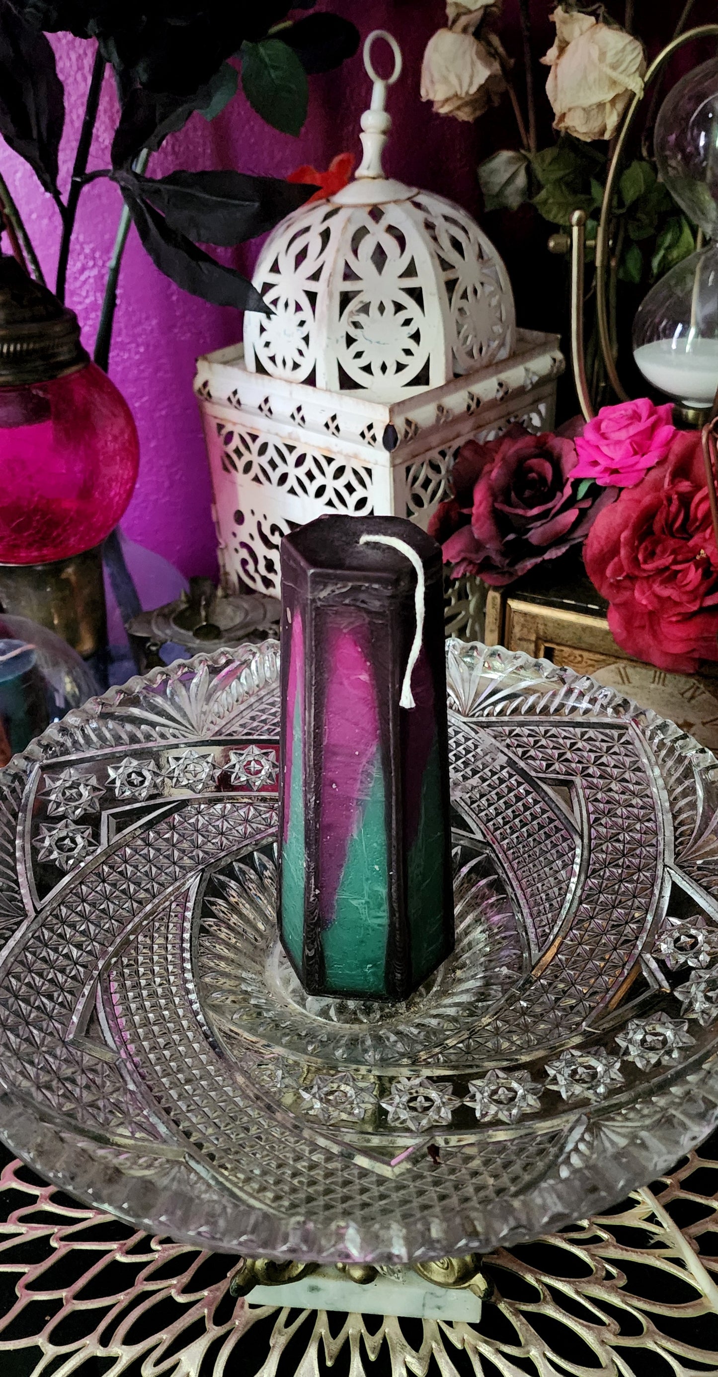 Watermelon Hexagon Small