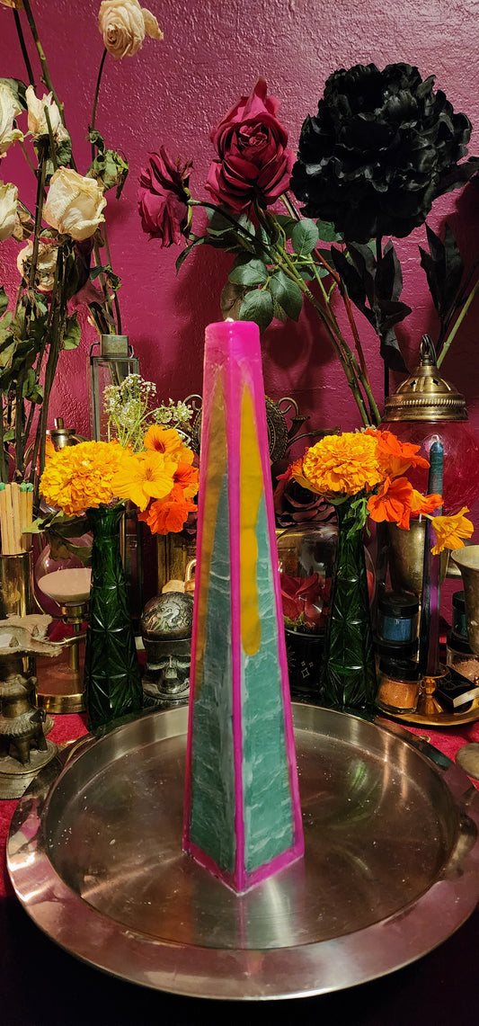 Desert Sunrise Obelisk