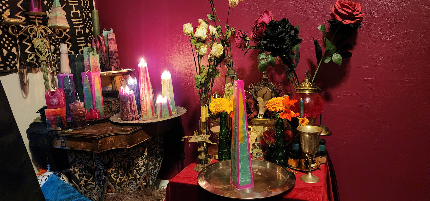 Desert Sunrise Obelisk