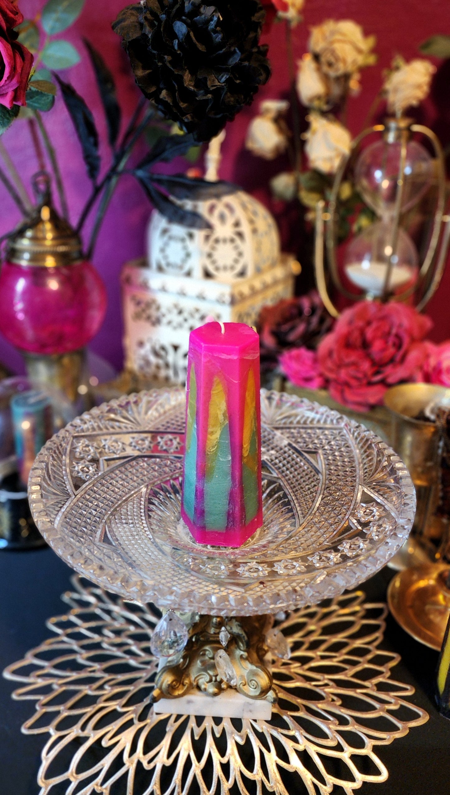 Desert Sunrise Hexagon Small